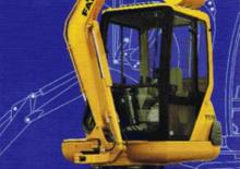 Міні-екскаватори Komatsu PC10-7