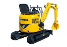 Міні-екскаватори Komatsu PC10MR-2