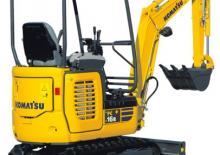 Міні-екскаватори Komatsu PC16R-3