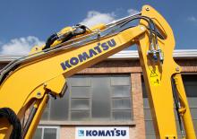 Міні-екскаватори Komatsu PC30MR-5