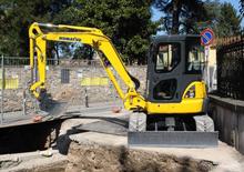 Міні-екскаватори Komatsu PC45-1