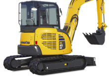 Міні-екскаватори Komatsu PC45MR-3