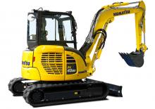 Міні-екскаватори Komatsu PC45MR-5E0