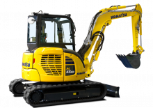 Міні-екскаватори Komatsu PC45MR-5M