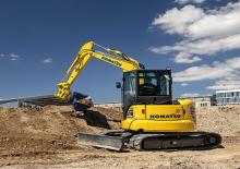Міні-екскаватори Komatsu PC58MR-5E0