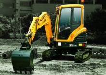 Міні-екскаватори Hyundai R35Z-9