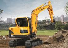 Міні-екскаватори Hyundai R55-9A