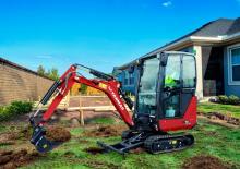Міні-екскаватори Yanmar SV15VT