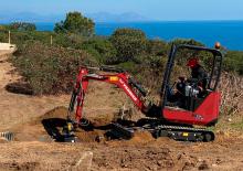 Міні-екскаватори Yanmar SV17VT