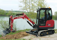 Міні-екскаватори Yanmar SV26