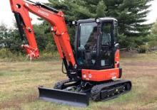 Міні-екскаватори Kubota U35