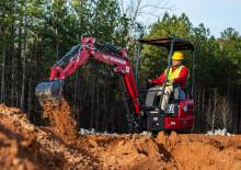 Міні-екскаватори Yanmar ViO17 