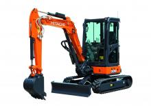 Міні-екскаватори Hitachi ZX33U-6