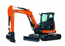 Міні-екскаватори Hitachi ZX55U-6