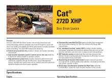 Міні-навантажувачі Caterpillar 272D XHP