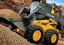 Міні-навантажувачі John Deere Construction 328E