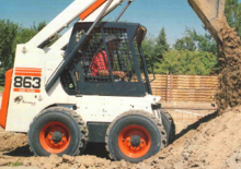 Міні-навантажувачі Bobcat 863 G H