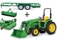 Муніципальні трактори John Deere 3032E 