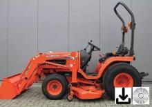 Муніципальні трактори Kubota B 2410 HDBS