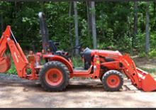 Муніципальні трактори Kubota B2620