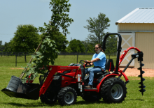 Муніципальні трактори Mahindra Max 26XL