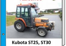 Муніципальні трактори Kubota ST 25 Bügel