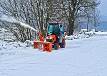 Муніципальні трактори Kubota BX231