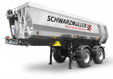 Напівпричепи для самоскидів Schwarzmüller 2-axle aluminium segment tipper semitrailer - wheelbase 1,810 mm