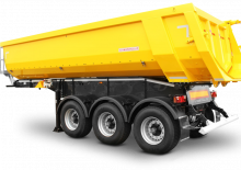 Напівпричепи для самоскидів Schwarzmüller 3-axle aluminium segment tipper semitrailer