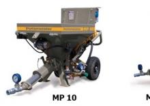 Насоси для змішування Putzmeister MP 10