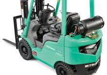 навантажувач з вилковим захватом LPG Mitsubishi FG15N