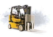 навантажувач з вилковим захватом LPG Yale GC120SVX
