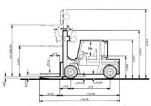 навантажувач з вилковим захватом LPG Steinbock H 70 L