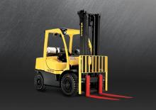 навантажувач з вилковим захватом LPG Hyster H5.5FT