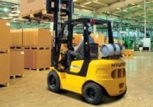 навантажувач з вилковим захватом LPG Hyundai HLF 30 C 5