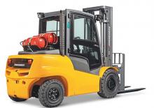 навантажувач з вилковим захватом LPG Jungheinrich TFG 540