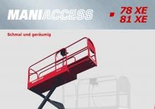 Ножичні підйомники колісні Manitou 81 XE