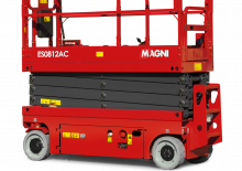 Ножичні підйомники колісні MAGNI ES0812AC
