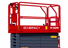 Ножичні підйомники колісні MAGNI ES1409AC+