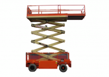 Ножичні підйомники колісні Holland-Lift HL-160 E24