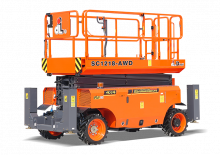 Ножичні підйомники колісні Dingli SC1218-AWD