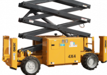 Ножичні підйомники колісні XCMG XG1218RT 