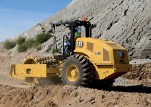 одновальцові дорожні катки Caterpillar CP12