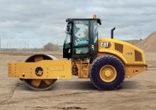 одновальцові дорожні катки Caterpillar CS14