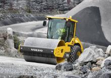 одновальцові дорожні катки Volvo SD160B