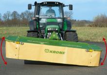 Передньо-привідний косильний диск з кондиціонуванням Krone EasyCut F 280 M 