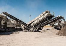 Пересувні грохоти Metso Lokotrack ST3.8