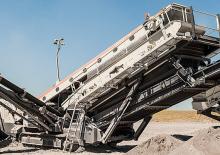 Пересувні грохоти Metso Lokotrack ST3.8E