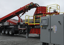 Пересувні грохоти Sandvik UH373