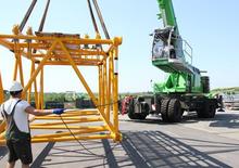 пересувні крани - телескопічна стріла Sennebogen 683 M